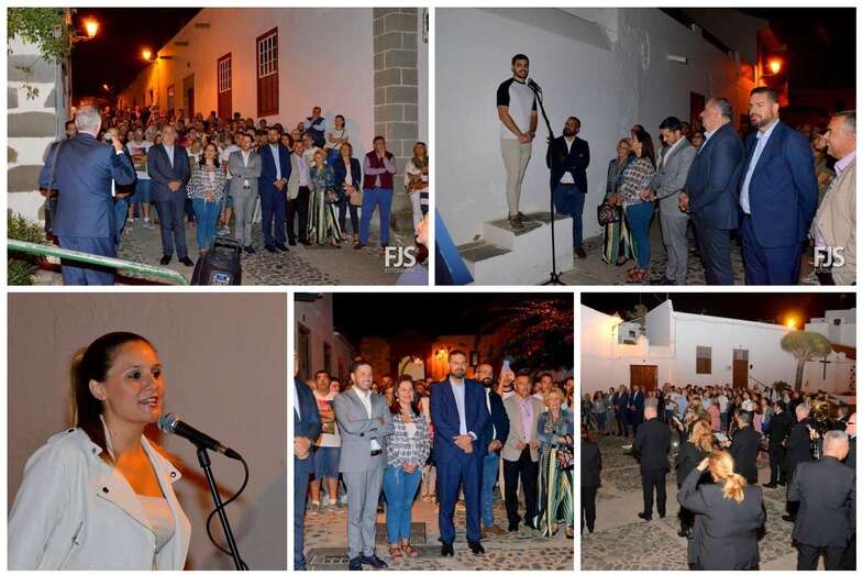 Momentos del recorrido de esta noche